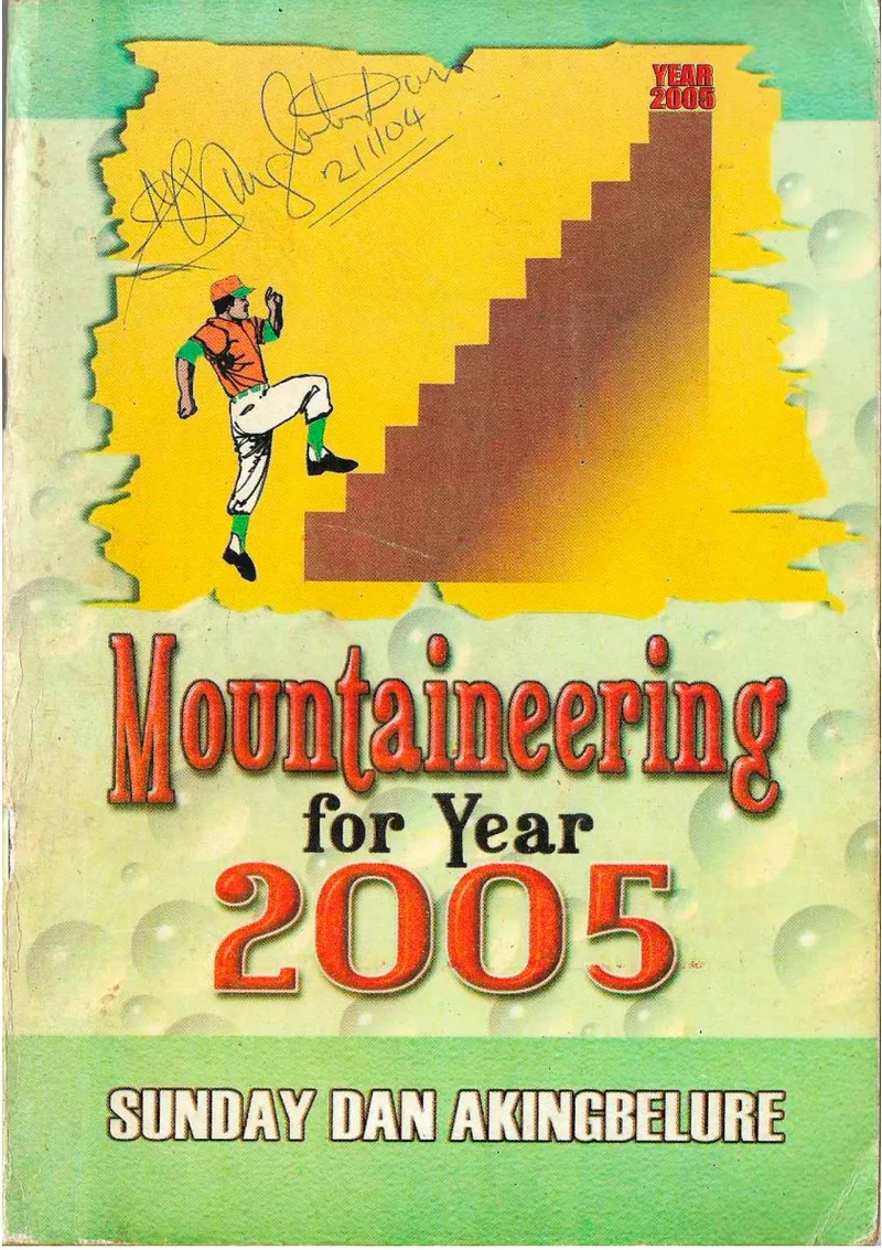Mountaineering (Prayer Booklet)